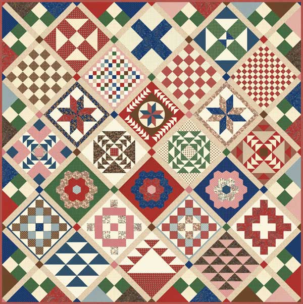 CT Barbara Brackman Ladies Legacy Quilt