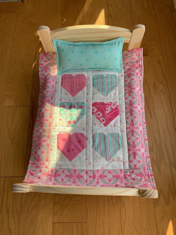 Deb Strain's doll quilt